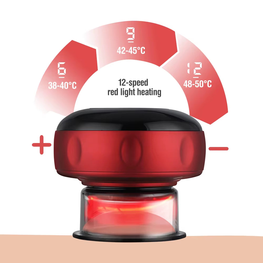 Electric Cupping Massager Vacuum Suction Cup For Massage Therapy