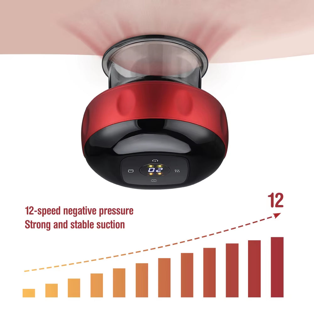 Electric Cupping Massager Vacuum Suction Cup For Massage Therapy