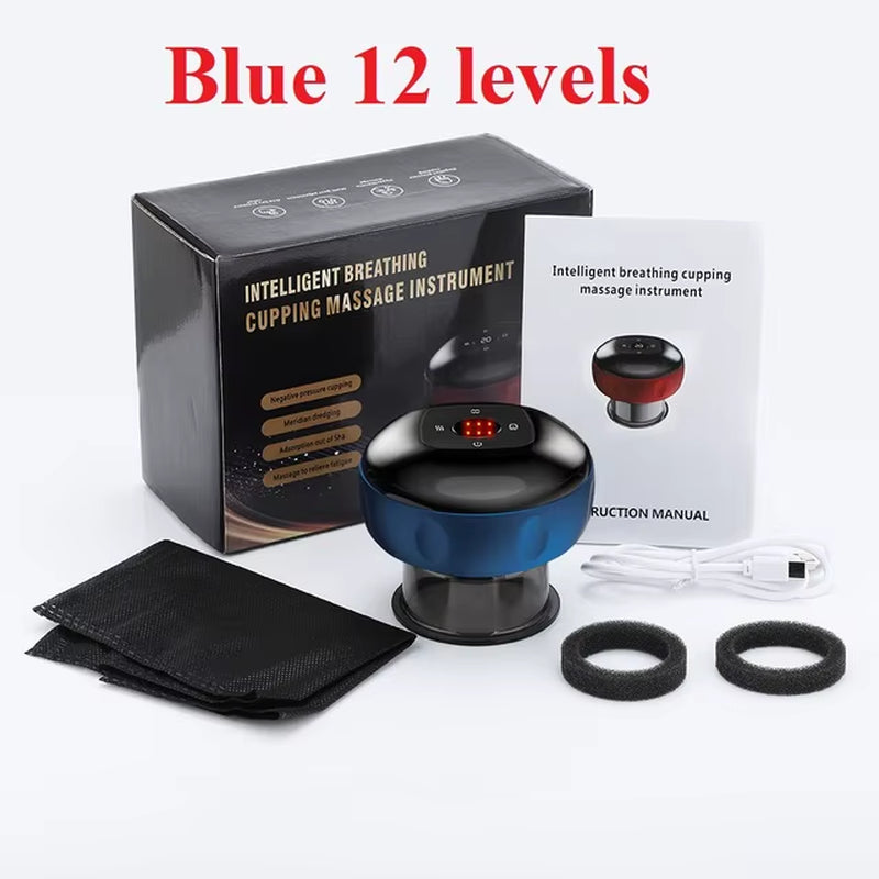 Electric Cupping Massager Vacuum Suction Cup For Massage Therapy