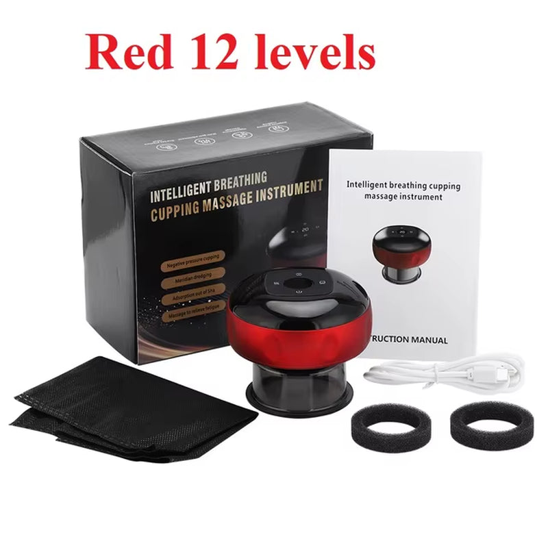 Electric Cupping Massager Vacuum Suction Cup For Massage Therapy