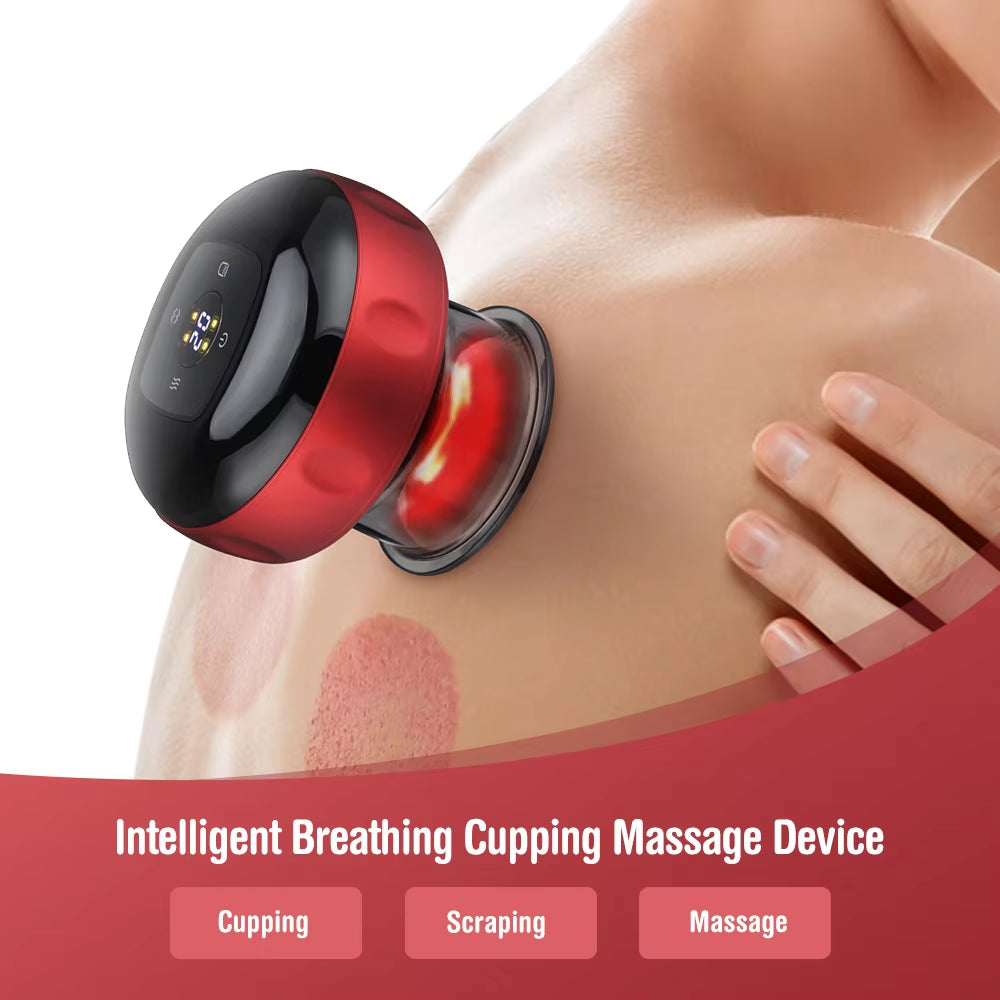 Electric Cupping Massager Vacuum Suction Cup For Massage Therapy