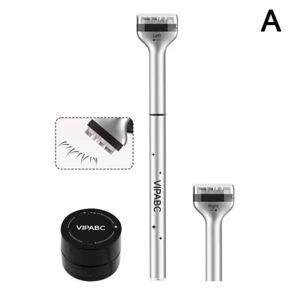 Lower Lash Stamp Quick Eye Makeup Aid Tools Kit 3 in 1