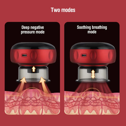 Electric Cupping Massager Vacuum Suction Cup For Massage Therapy